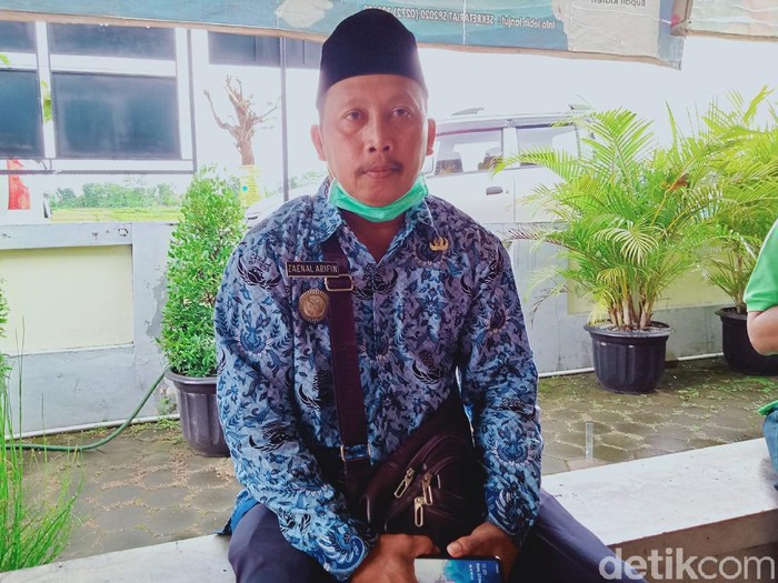 Zaenal Arifin, Kades Glodogan Kecamatan Klaten Selatan, Kamis (17/12/2020).