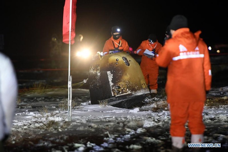 Chang'e 5 mendarat di Bumi bawa sampel Bulan