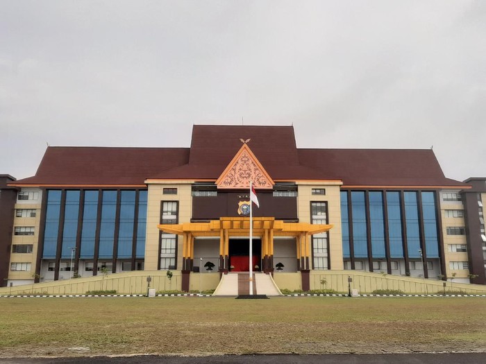 Gedung baru Polda Riau (Raja Adil-detikcom)