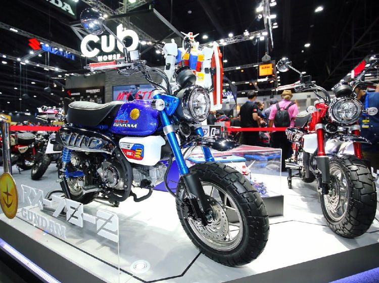 Penampakan Honda Monkey Gundam yang Dijual Rp 61 Jutaan