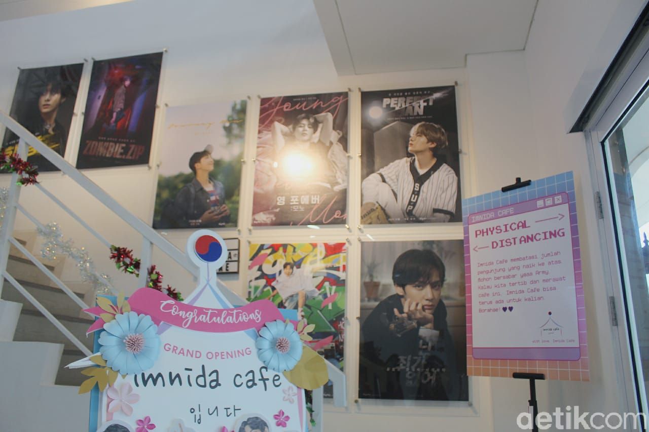 Imnida Cafe: ARMY Bisa Nongkrong Sambil Ngeboba di Kafe Bertema BTS