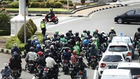Polda Metro Jaya rencananya akan menyiapkan pengalihan arus lalu lintas di sekitar Istana Merdeka, Jakarta.