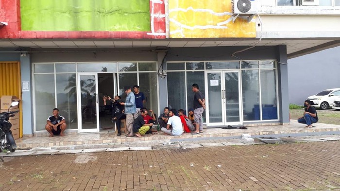 Lokasi penampungan PMI ilegal di Bogor.
