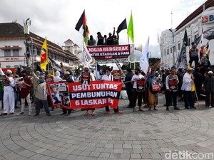 Video Massa di Yogyakarta Tuntut Rizieq Bebas-Usut Tewasnya 6 Laskar FPI