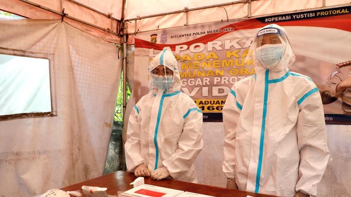 Polisi: Jika Ada Peserta Aksi 1812 Tolak Rapid Test Akan Ditindak Tegas