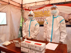 Polisi: Jika Ada Peserta Aksi 1812 Tolak Rapid Test Akan Ditindak Tegas