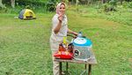 Doyan Makan Enak, Ini Momen Rahma Sarita saat Masak dan Ngeduren