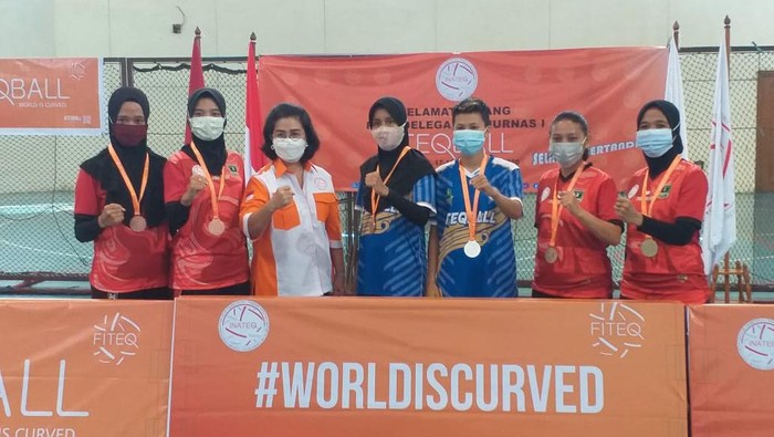 Kejurnas Teqball: DKI Raih Dua Gelar, Sumbar Kebagian Gelar Ganda Putri