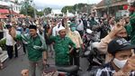 Penampakan Aksi Massa di Titik Nol Kilometer Yogyakarta