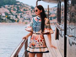 Gaya Glamour Putri Juragan Komputer Berharta Rp 566 Triliun