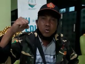 Ketua Banser Ini Siap Jadi Orang Kedua yang Divaksin COVID Setelah Jokowi