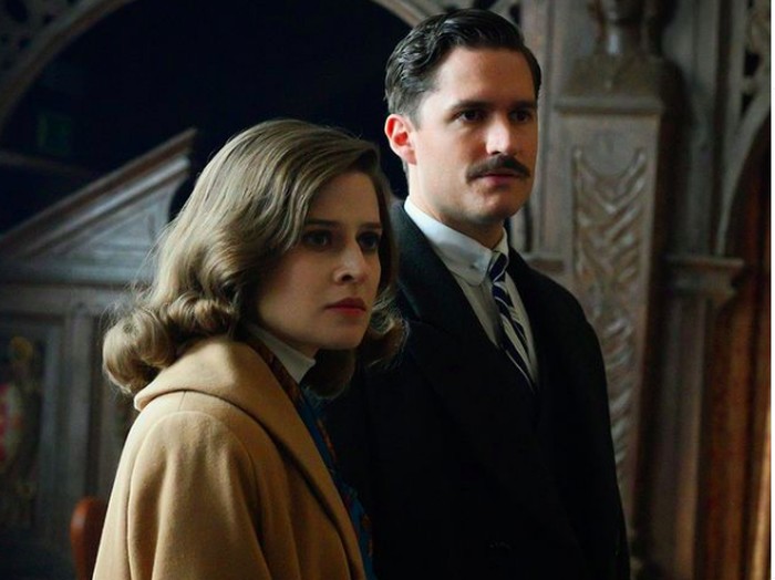 Ben Alridge and Emma Paetz in Pennyworth