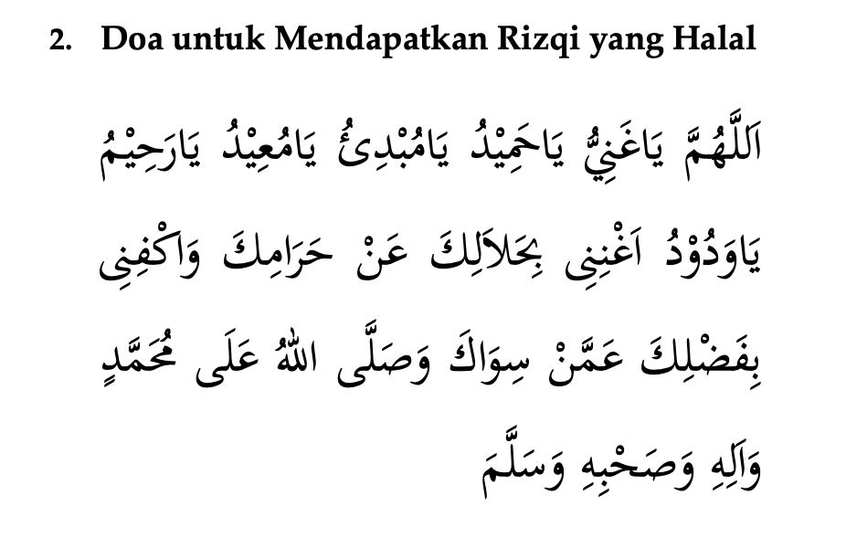 Doa Meminta Rezeki yang Halal, Pembuka Rezeki, dan Mudahkan Mata