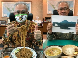 Dubes Jepang Cicip Nasi Ulam hingga Ikan Woku Sebelum Jabatannya Berakhir
