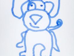 Ketika Mereka Ditantang Melukis Anjing dengan Tangan Nondominan