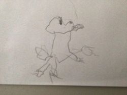 Ketika Mereka Ditantang Melukis Anjing dengan Tangan Nondominan