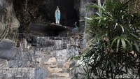 Di saat pandemi seperti ini, Lourdes Ina Maria Nain Feto Malaka tidak banyak dikunjungi oleh wisatawan.