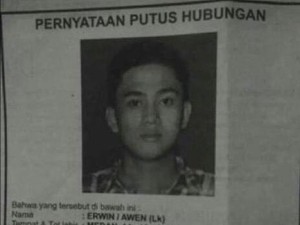 Iklan Koran Viral, Isinya Ortu Umumkan Putus Hubungan dengan Anak Durhaka