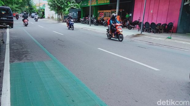 Jalur Sepeda di Kota Klaten