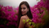 Ini pesona Karen Nijsen yang kecantikannya dipuji netizen.  Foto: Instagram