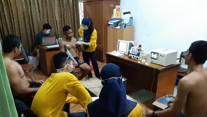KONI Sulsel adakan tes fisik dan kesehatan untuk atlet PON Papua 2021