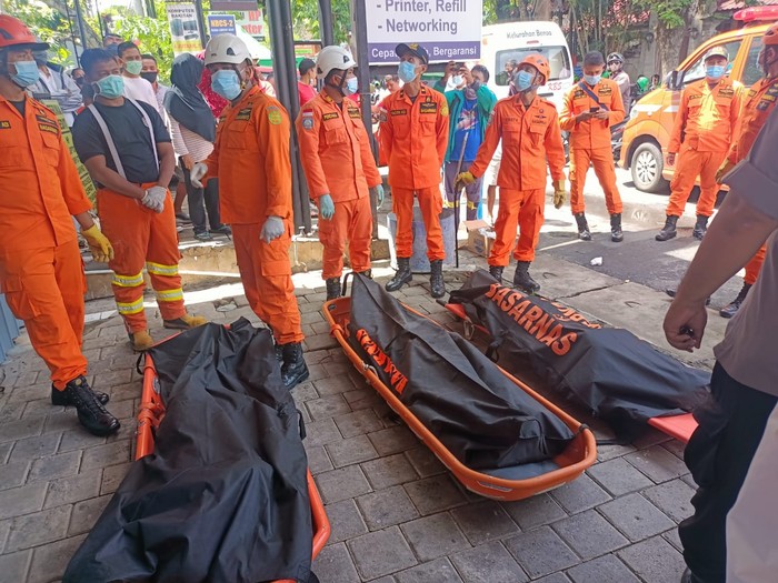 Korban kebocoran gas beracun di penyamakan kulit, Badung, Bali. (Dok Kapolsek Kuta Selatan)