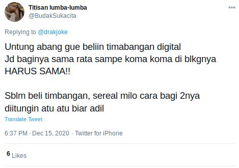Makan Mie Instan Harus Ditimbang