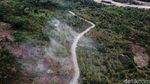 Potret Jalan Sabuk Merah di Perbatasan RI-Timor Leste dari Ketinggian