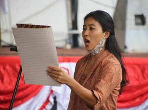 Olivia Zalianty Terus Gelorakan Semangat Bela Negara