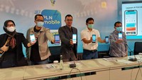 Wakil Direktur Utama PLN, Darmawan Prasodjo mengatakan PLN Mobile dapat menjadi alat komunikasi PLN dengan pelanggannya. Saat mengajukan pengaduan, pelanggan akan mendapatkan informasi progres penyelesaian gangguan. Dirinya menambahkan, PLN Mobil juga telah  dicustomized hanya pada pelanggan yang terdampak saja informasi diberikan. Istimewa/Dok. PLN.