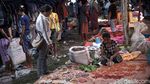 Begini Sibuknya Pasar di Perbatasan RI yang Buka Seminggu Sekali