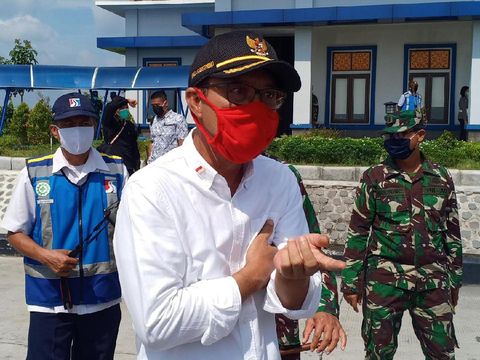 Bupati Ngawi Budi Sulistyono atau yang akrab disapa Kanang