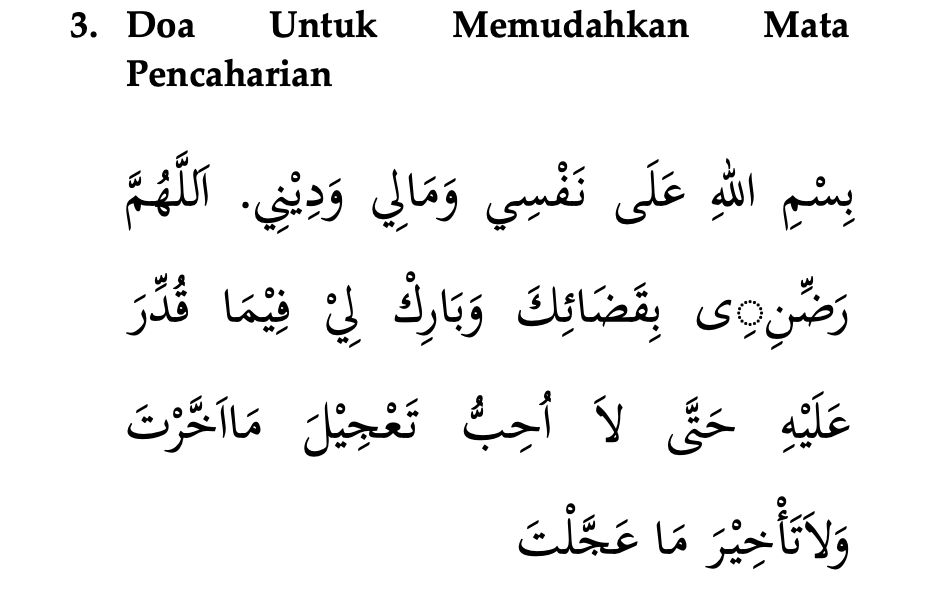 Doa Meminta Rezeki yang Halal, Pembuka Rezeki, dan Mudahkan Mata