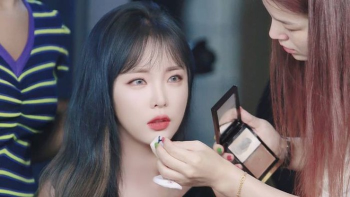 Penyanyi trot Korea Selatan Hong Jin Young.