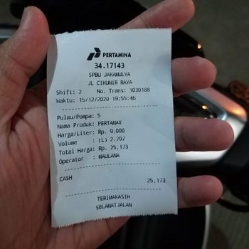 Konsumsi BBM Aerox Connected