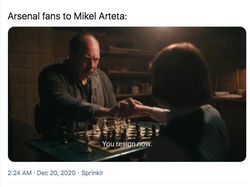 Arsenal Payah, Netizen Singgung Ancaman Degradasi