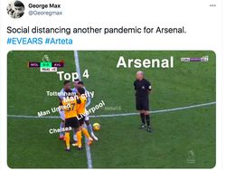 Arsenal Payah, Netizen Singgung Ancaman Degradasi