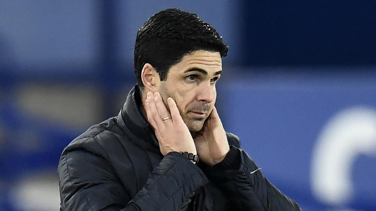 Manajer Arsenal, Mikel Arteta. (Foto: Peter Powell/Pool/Getty Images)