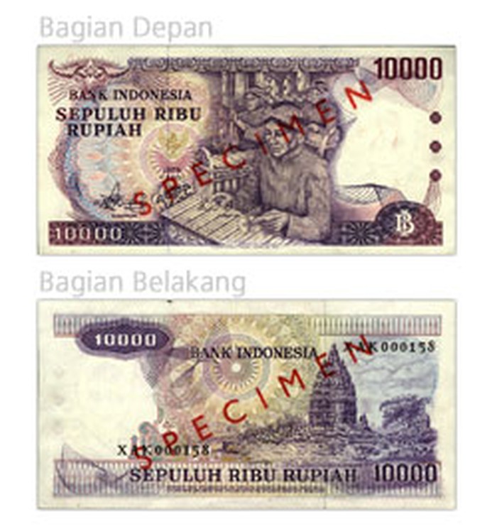 Empat pecahan uang rupiah kertas lainnya akan menyusul tak laku. Batas penukarannya hingga 2025. Berikut penampakannya.
