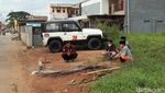 Penampakan Lokasi Pembunuhan Kusir Delman di Majalaya