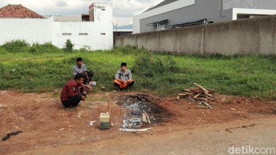 Penampakan Lokasi Pembunuhan Kusir Delman di Majalaya