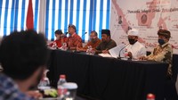 Digelar di tengah pandemi COVID-19, dialog lintas agama tersebut diselenggarakan dengan menerapkan protokol kesehatan. Istimewa/Dok. AMAN.