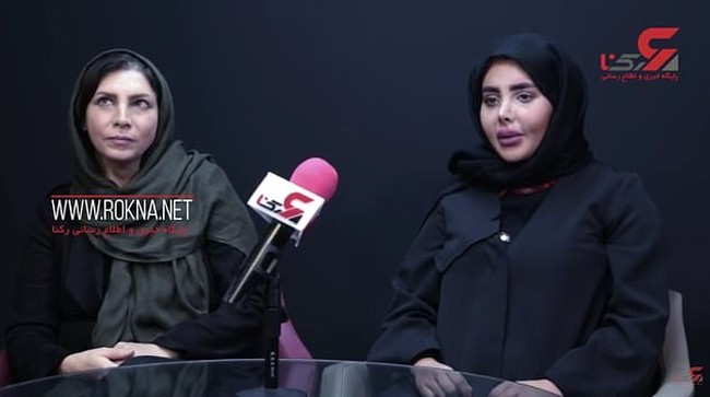 Dalam wawancara dengan media Iran Rokna, Sahar muncul dengan penampilan sebenarnya yang kontras dari wajah yang selama ini ia tunjukkan di media sosial.Foto: Dok. Rokna