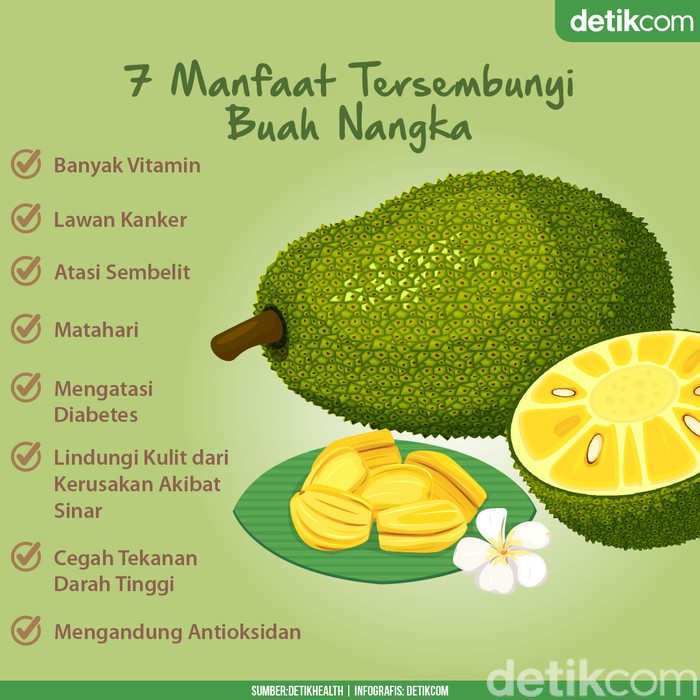 Sedang Musim, Kenali 7 Manfaat Buah Nangka