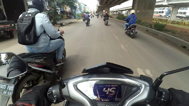 Test ride All New Aerox 155 Connected