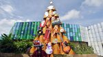 Unik! Ada Pohon Natal dari Drum Bekas di Bali