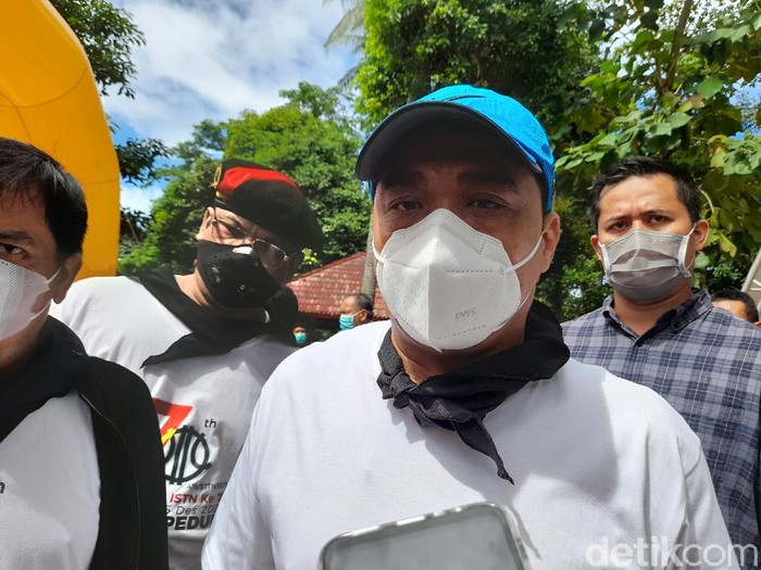 Wagub DKI Riza Patria (Tiara Aliya/detikcom)