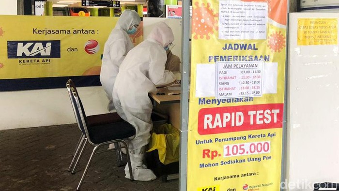 Infografis Harga Tertinggi Rapid Test Antigen