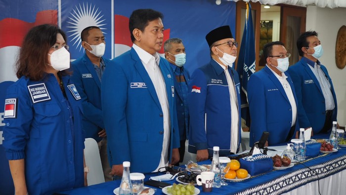 Muswil PAN Kalimatan Timur Ketum PAN Zulkifli Hasan memimpin Musyawarah Wilayah Partai Amanat Nasional Kalimantan Timur, Senin(21/12).