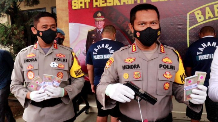 Polresta Bandung berhasil ungkap pelaku begal medsos
